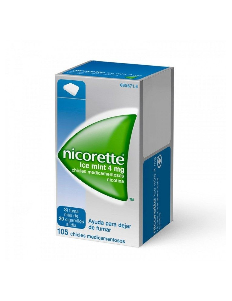 NICORETTE ICE MINT 4 MG 105 CHICLES