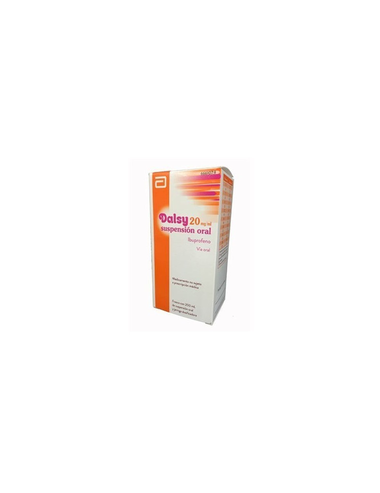 DALSY 2% 100MG/5ML SUSPENSION ORAL 200 ML NARANJ