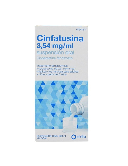 CINFATUSINA CLOPERASTINA 3.54 MG/ML SUSP 200ML
