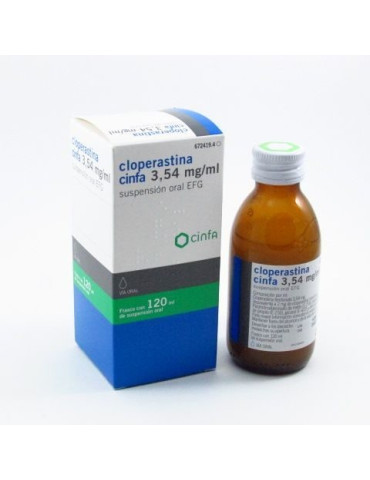 CLOPERASTINA CINFA 3,54MG/ML SUSPENSION 120ML G
