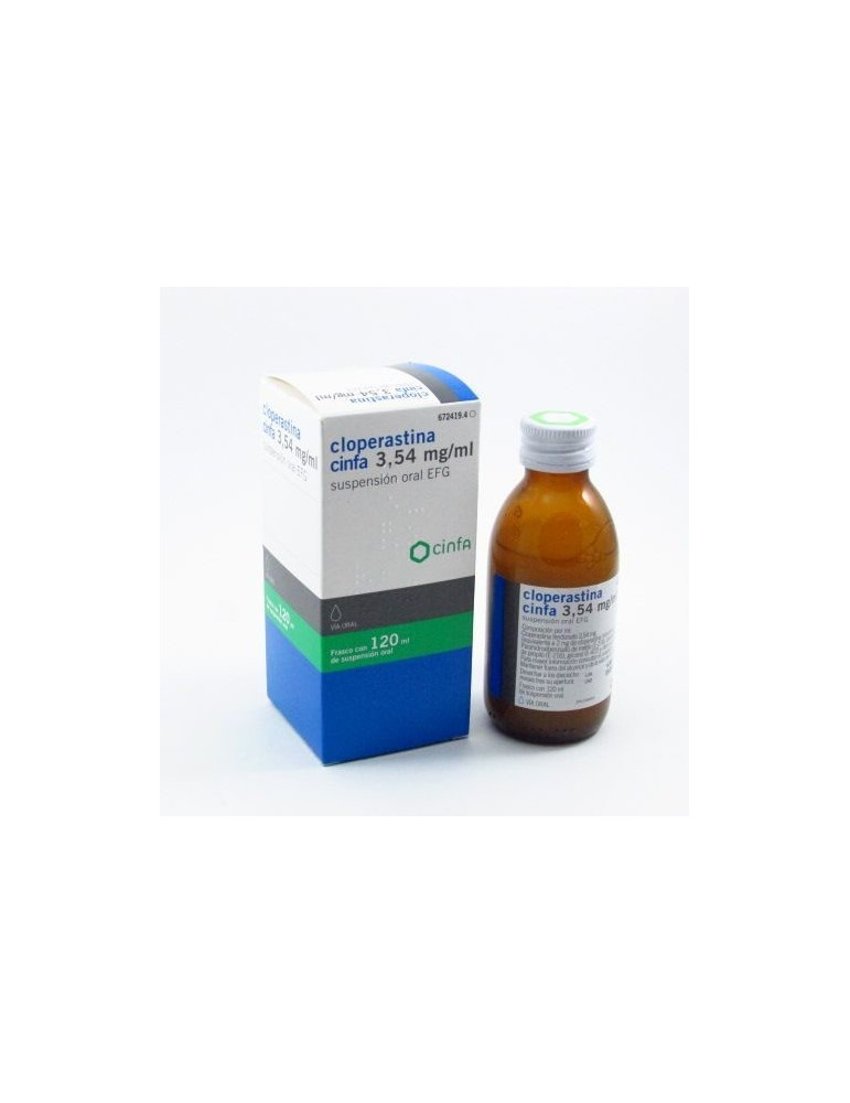 CLOPERASTINA CINFA 3,54MG/ML SUSPENSION 120ML G