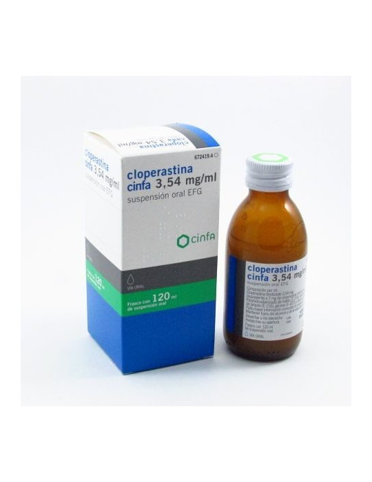 CLOPERASTINA CINFA 3,54MG/ML SUSPENSION 120ML G