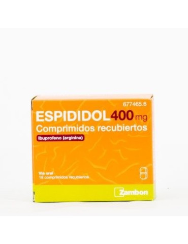 ESPIDIDOL 400 MG 12 COMPRIMIDOS RECUBIERTOS