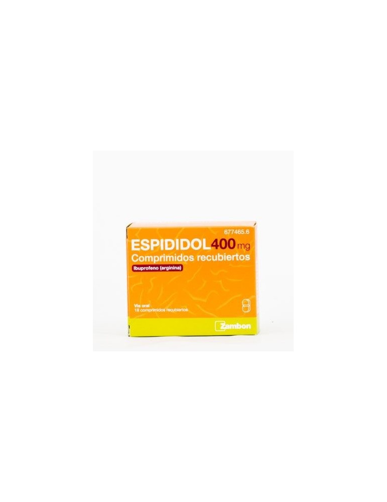 ESPIDIDOL 400 MG 12 COMPRIMIDOS RECUBIERTOS