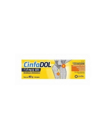 CINFADOL DICLOFENACO CINFA 1% GEL TOPICO 60 G
