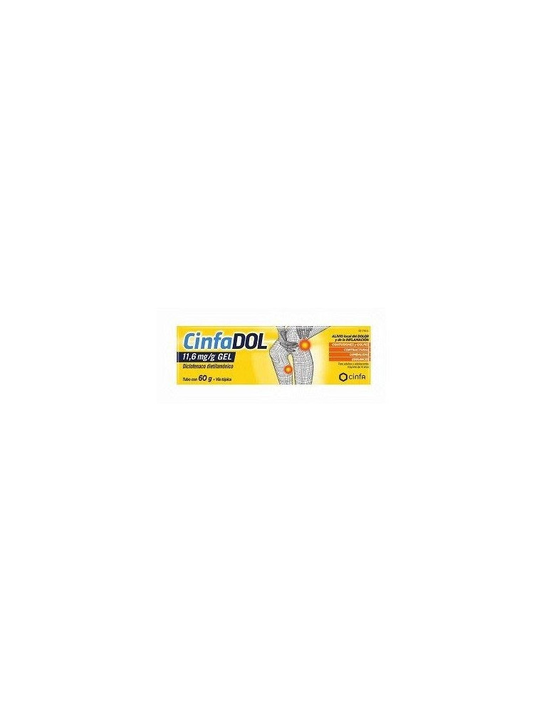 CINFADOL DICLOFENACO CINFA 1% GEL TOPICO 60 G