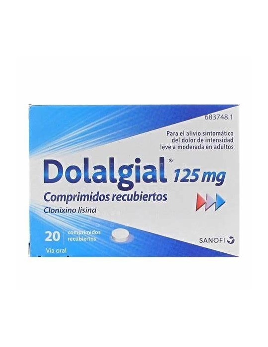 DOLALGIAL 125 MG 20 COMP