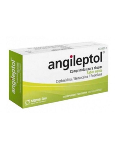 ANGILEPTOL MENTA 30 COMP