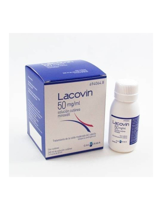 LACOVIN 5% SOLUCION TOPICA 4X60 ML AZUL