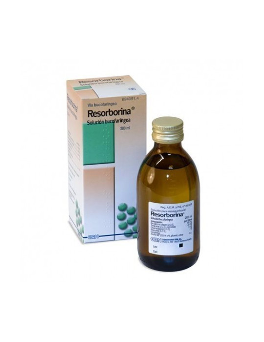 RESORBORINA SOLUCION 200 ML