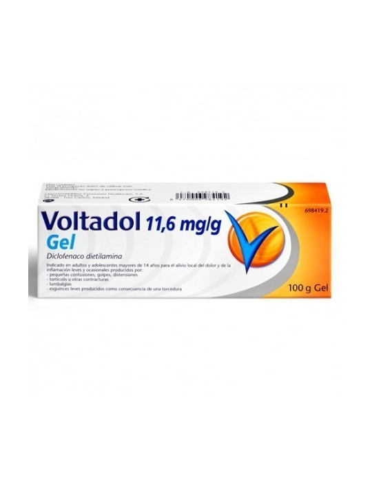 VOLTADOL 10 MG/G GEL TOPICO 100 G