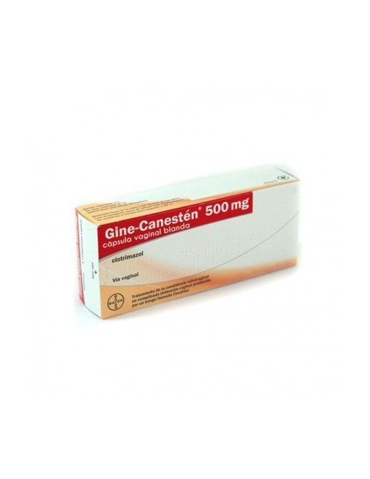 GINECANESTEN 500 MG 1 CAP BLANDA VAGINAL  APLICA
