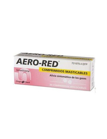 AERO RED 40 MG 30 COMP MASTICABLES
