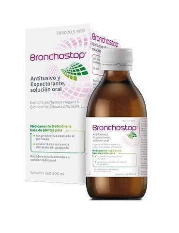 BRONCHOSTOP ANTITUSIVO Y EXPECTORANTE SOLUCION O