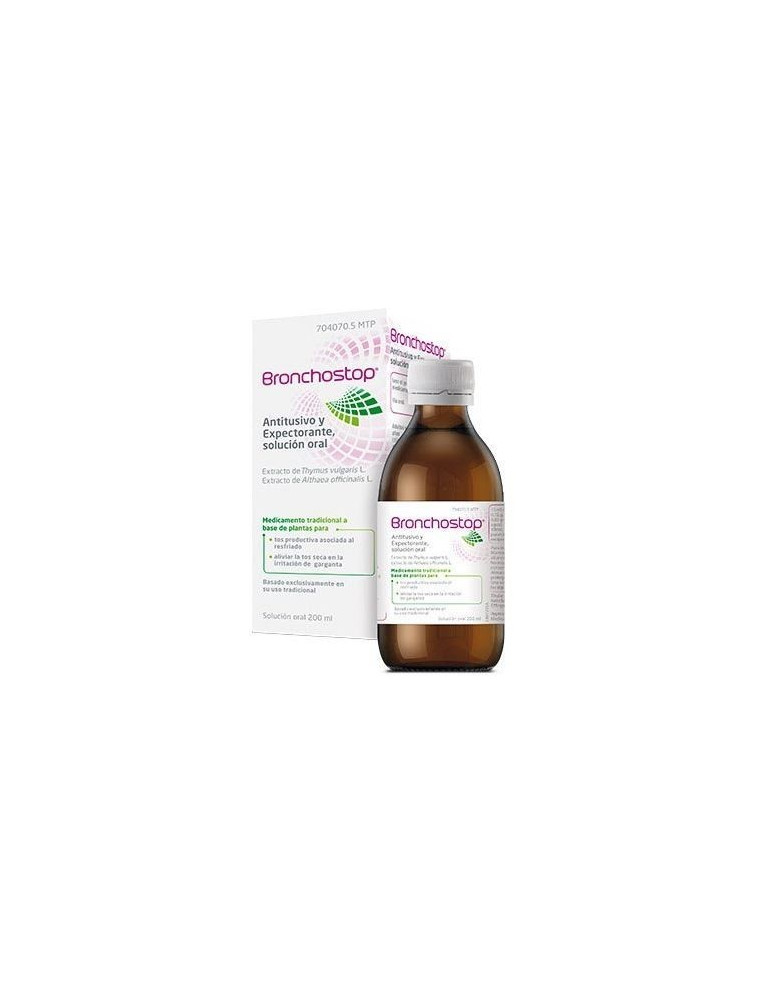 BRONCHOSTOP ANTITUSIVO Y EXPECTORANTE SOLUCION O