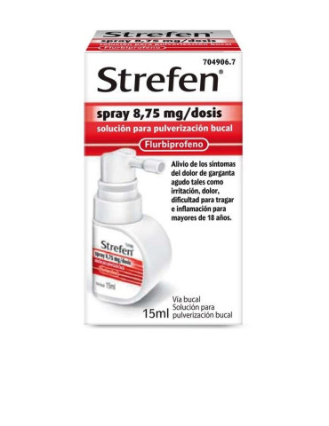 STREFEN SPRAY 8.75 MG/DOSIS SOL PULVERIZACION BU