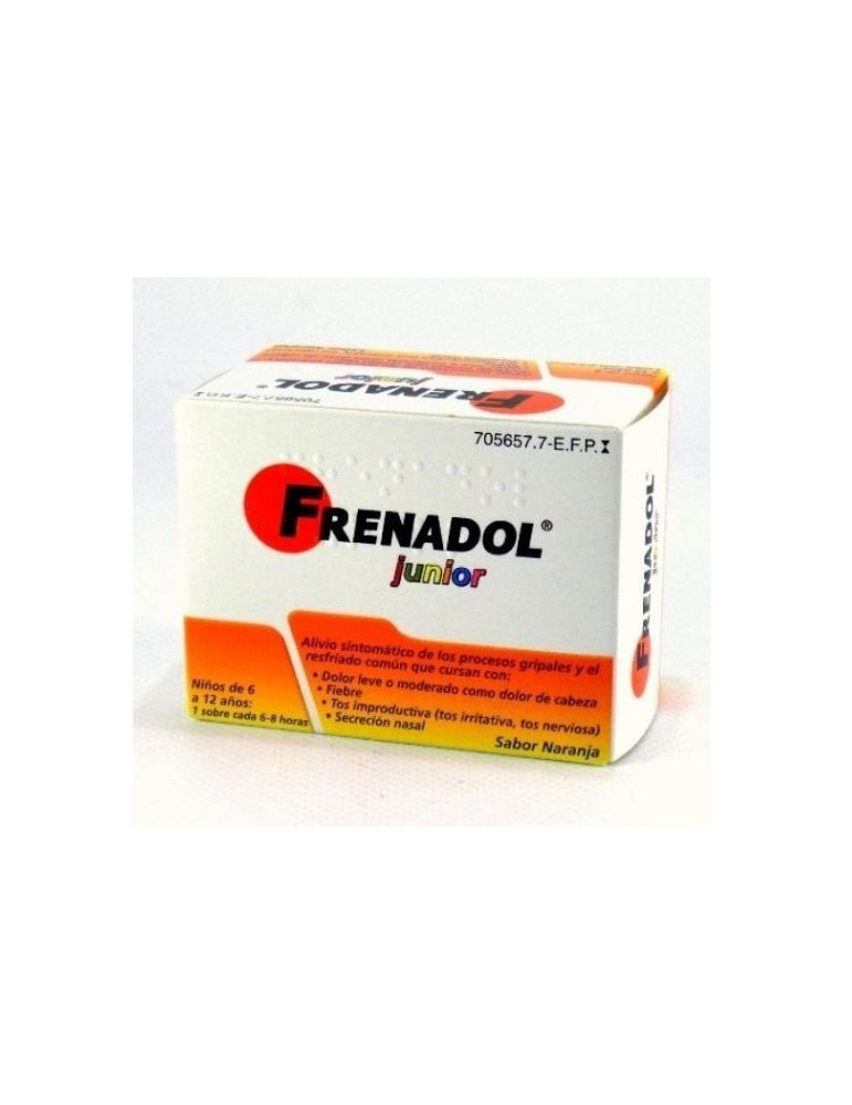 FRENADOL JUNIOR NARANJA 10 SOBRES