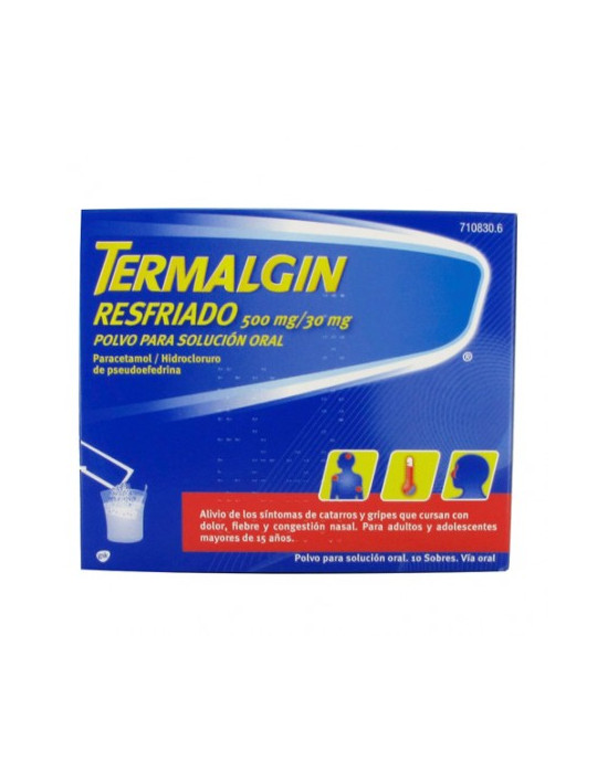 TERMALGIN RESFRIADO 10 SOBRES