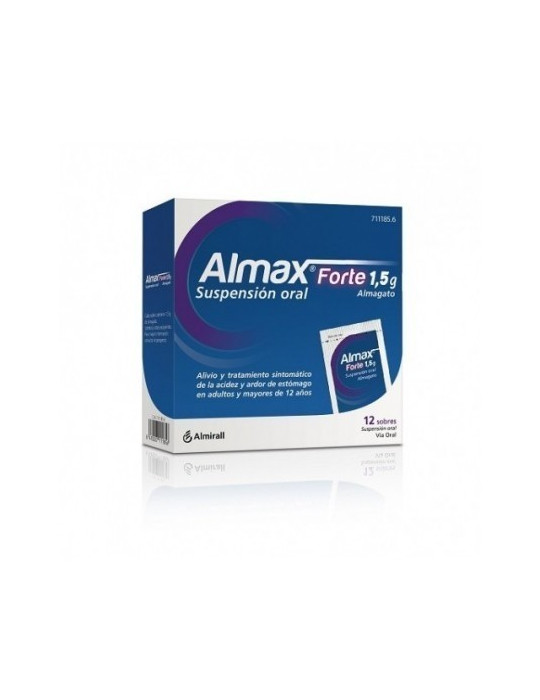ALMAX FORTE 1.5 G 12 SOBRES SUSPENSION ORAL