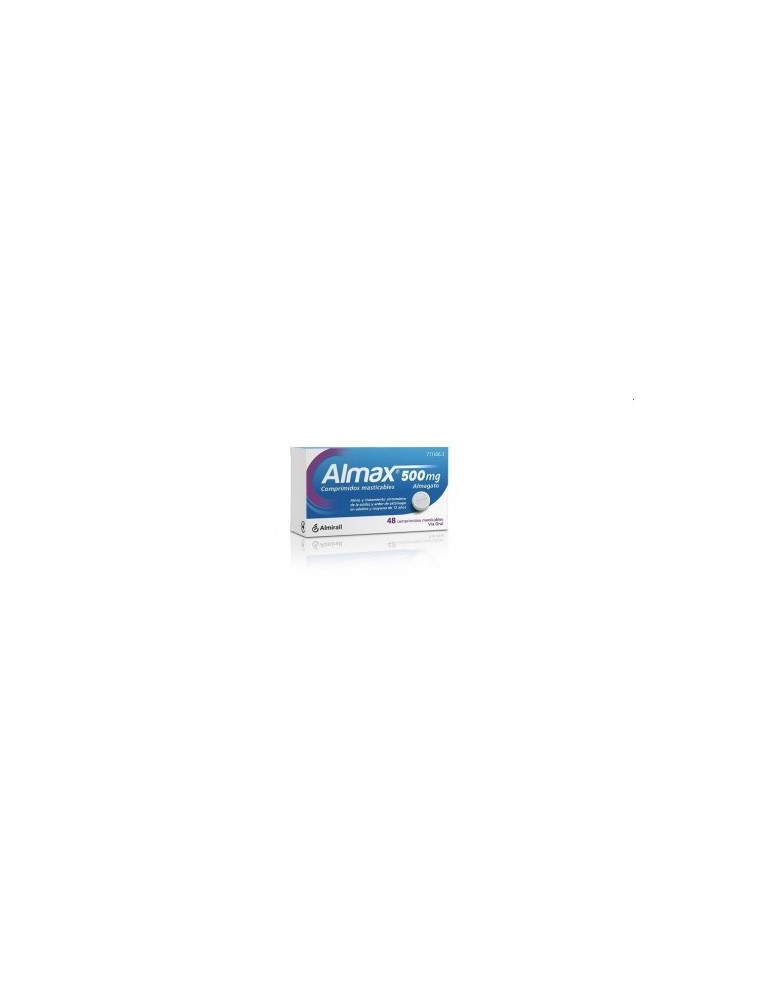 ALMAX 500 MG 48 COMP MASTICABLES EXCLUIDO