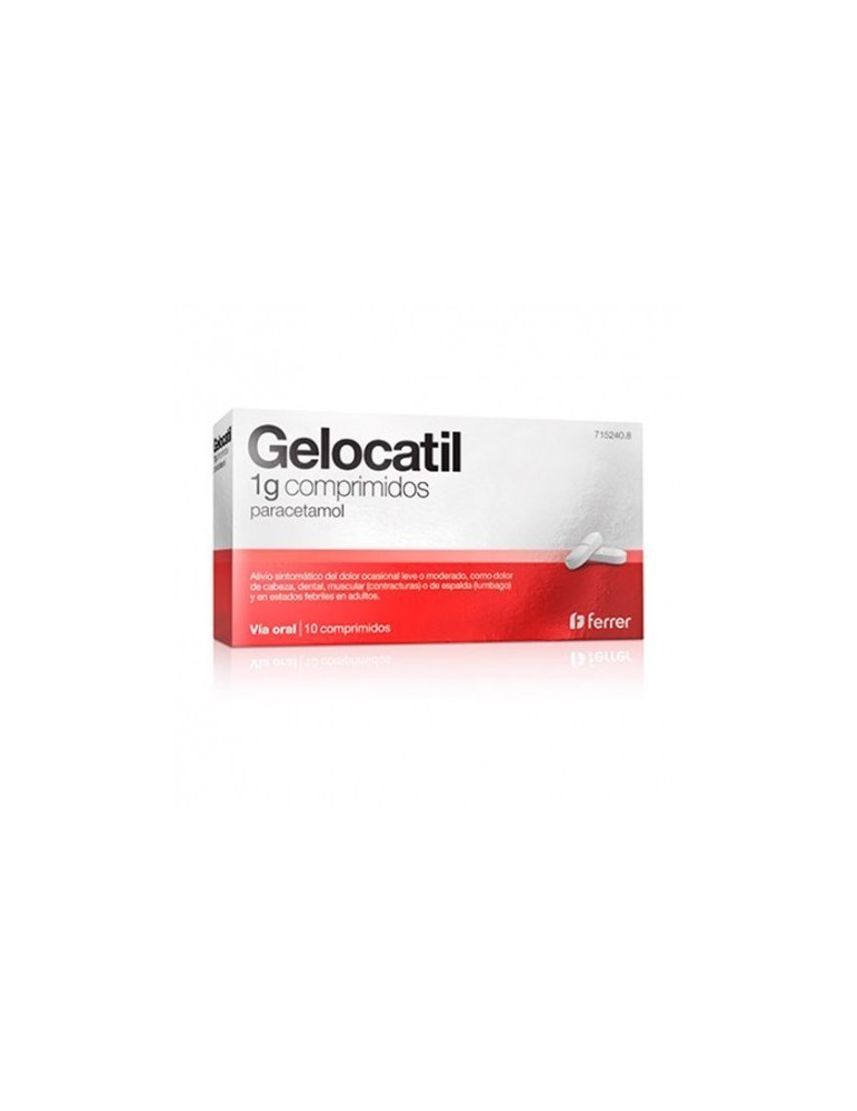 GELOCATIL 1 G 10 COMPRIMIDOS