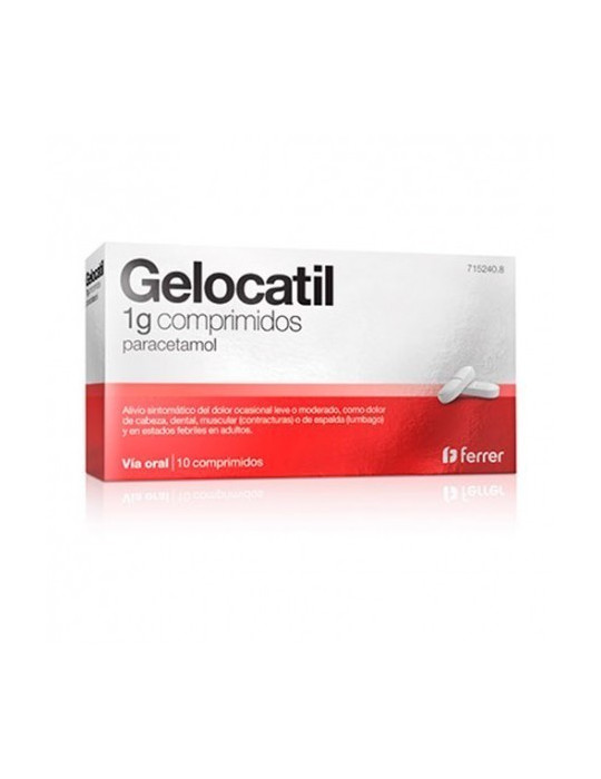 GELOCATIL 1 G 10 COMPRIMIDOS