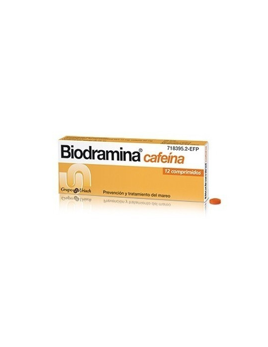BIODRAMINA CAFEINA 12 GRAG