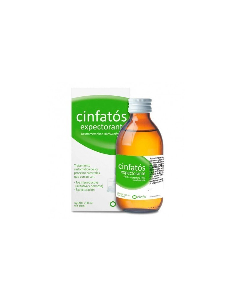 CINFATOS EXPECTORANTE 200ML SOLUCION VERDE