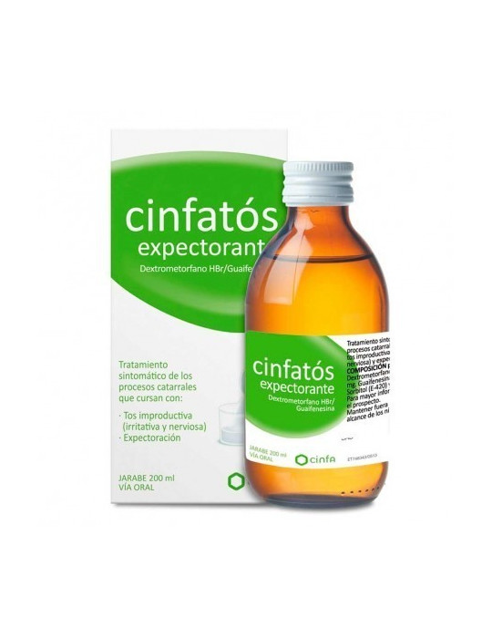 CINFATOS EXPECTORANTE 200ML SOLUCION VERDE
