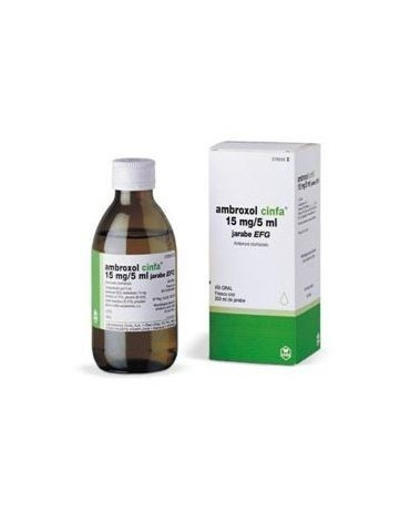 AMBROXOL CINFA EFG 3 MG/ML JARABE 200 ML FRASCO