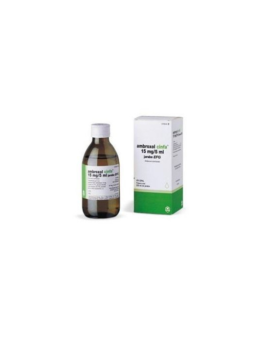 AMBROXOL CINFA EFG 3 MG/ML JARABE 200 ML FRASCO