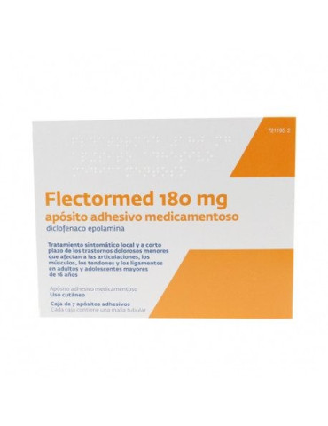 FLECTORMED 180 MG 7 APOSITOS ADHESIVOS