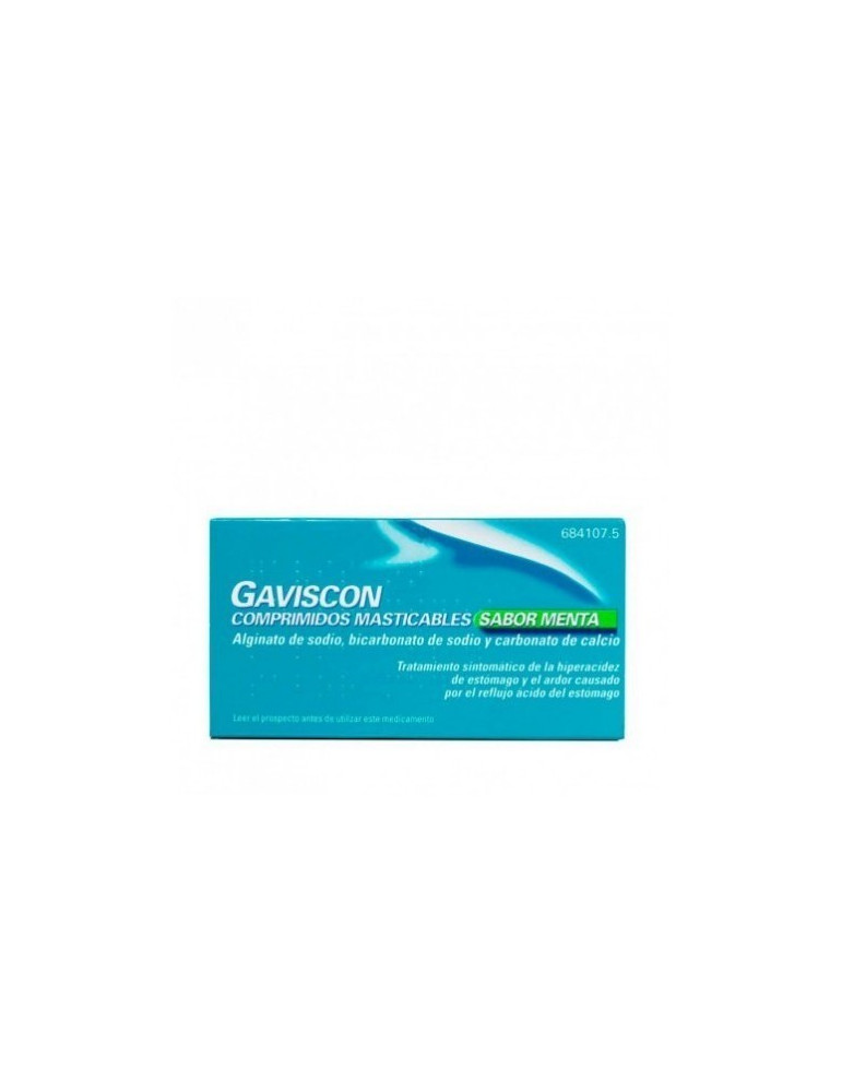 GAVISCON 24 COMP MASTICABLES MENTA