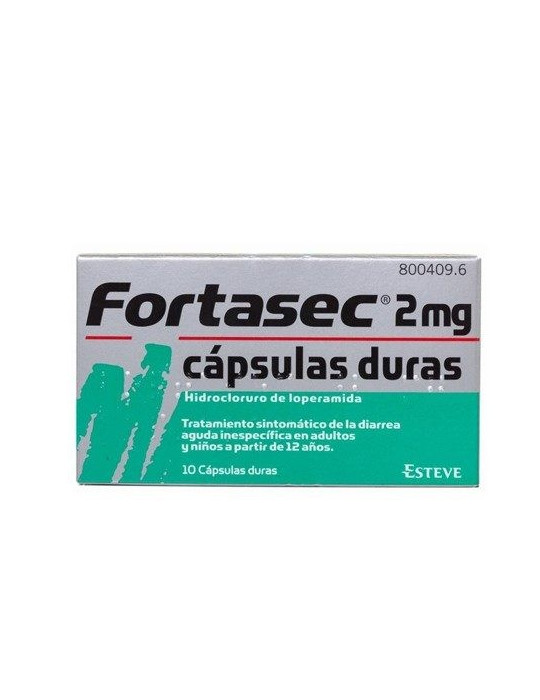 FORTASEC 2 MG 12 CAPSULAS