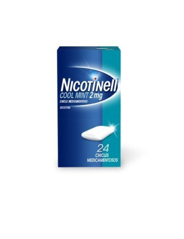 NICOTINELL MINT 2 MG 24 CHICLES