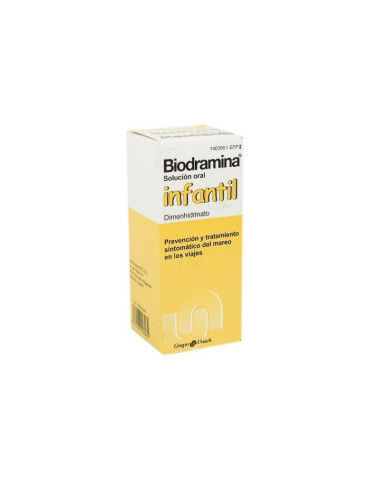 BIODRAMINA INFANTIL 4MG/ML SOL ORAL 60 ML