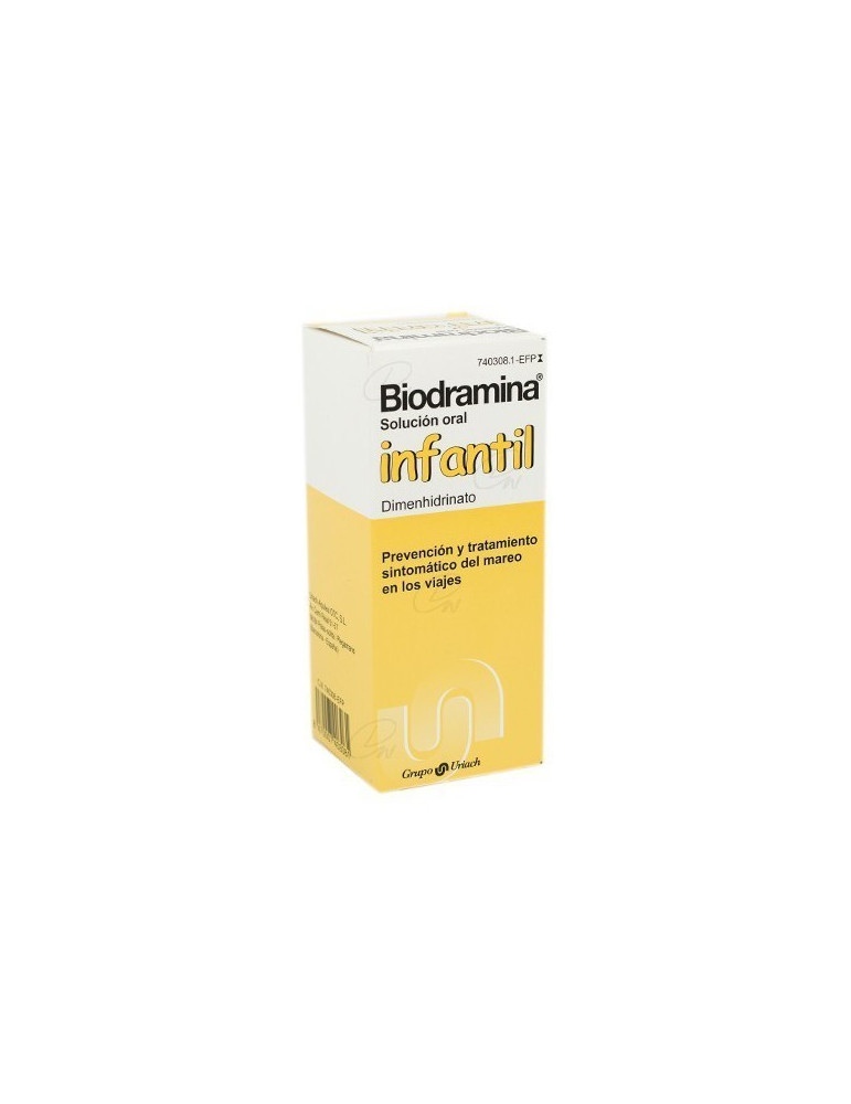 BIODRAMINA INFANTIL 4MG/ML SOL ORAL 60 ML