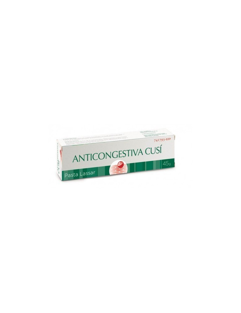 ANTICONGESTIV CUSI PASTA LASSAR 45 GR OXIDO ZINC