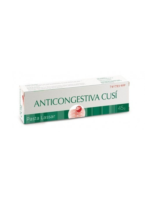 ANTICONGESTIV CUSI PASTA LASSAR 45 GR OXIDO ZINC