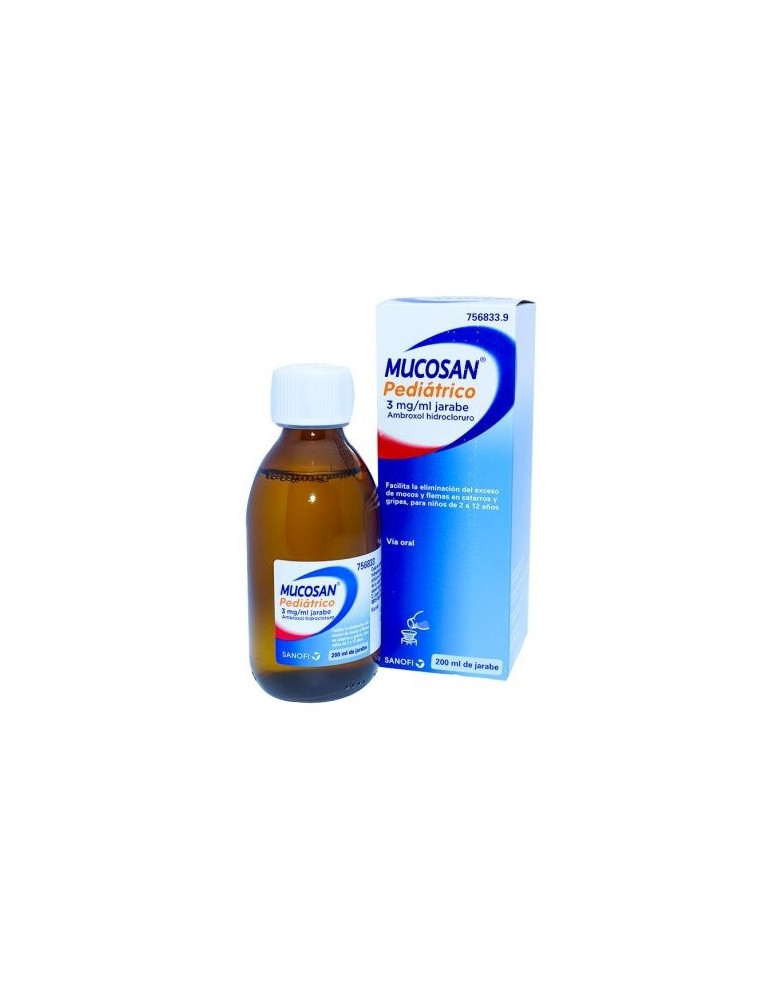 MUCOSAN 15MG/5ML JBE 200 ML PEDIATRICO