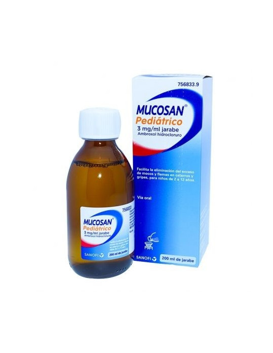 MUCOSAN 15MG/5ML JBE 200 ML PEDIATRICO