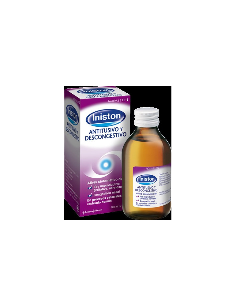 INISTON ANTITUSIVO DESCONGESTIVO JARABE 200 ML