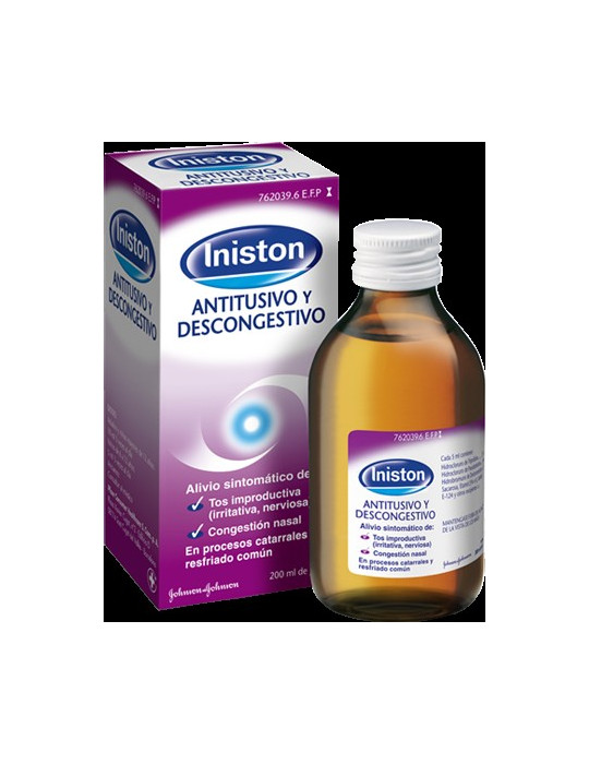 INISTON ANTITUSIVO DESCONGESTIVO JARABE 200 ML