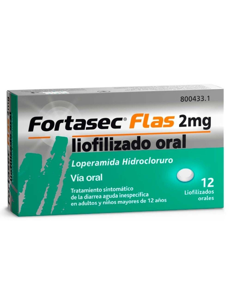 FORTASEC FLAS 2 MG 12 COMP