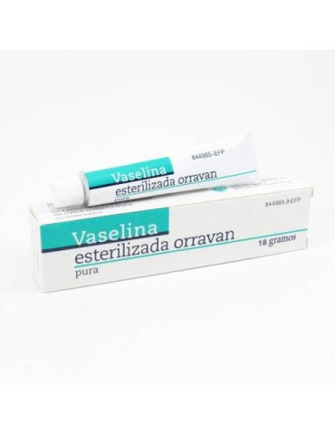 VASELINA ESTERIL ORRAVAN 100% POMADA 18 G