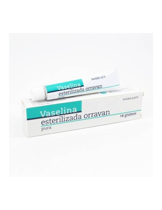 VASELINA ESTERIL ORRAVAN 100% POMADA 18 G