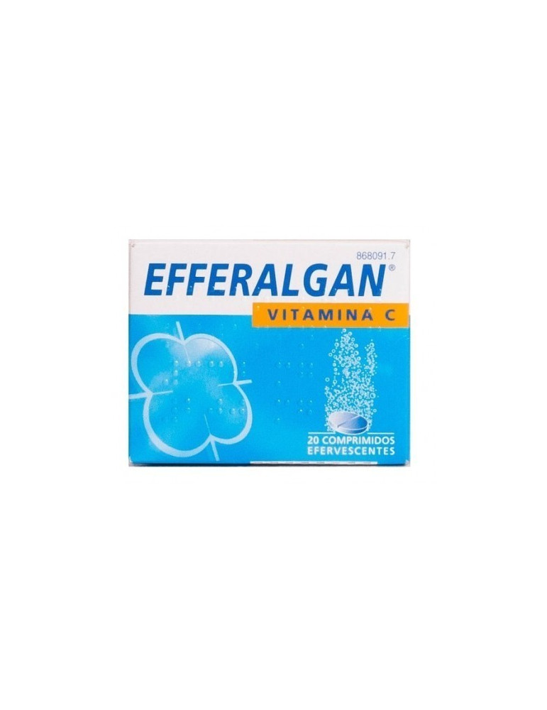 EFFERALGAN VITAMINA C (EFFERALDOL) 20 COMP EFERV