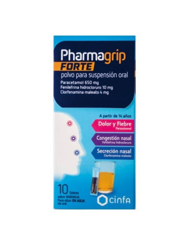 PHARMAGRIP FORTE 10 SOBRES