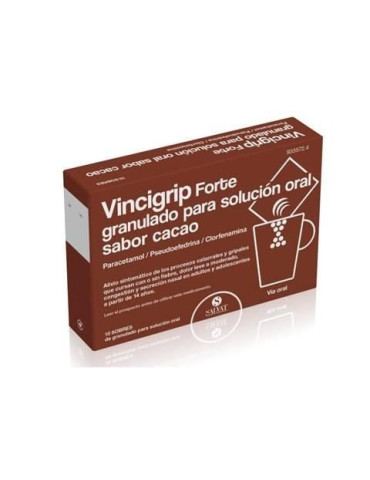 VINCIGRIP FORTE 10 SOBRES CACAO