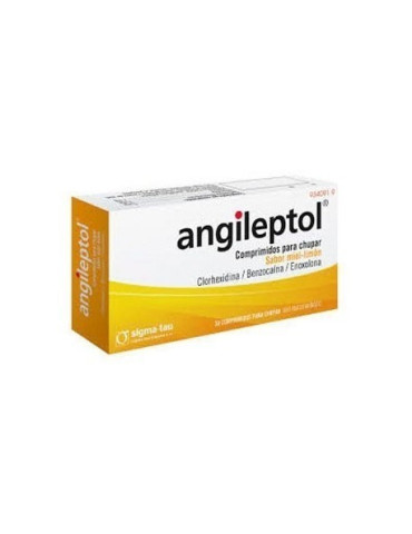 ANGILEPTOL MIEL LIMON 30 COMP